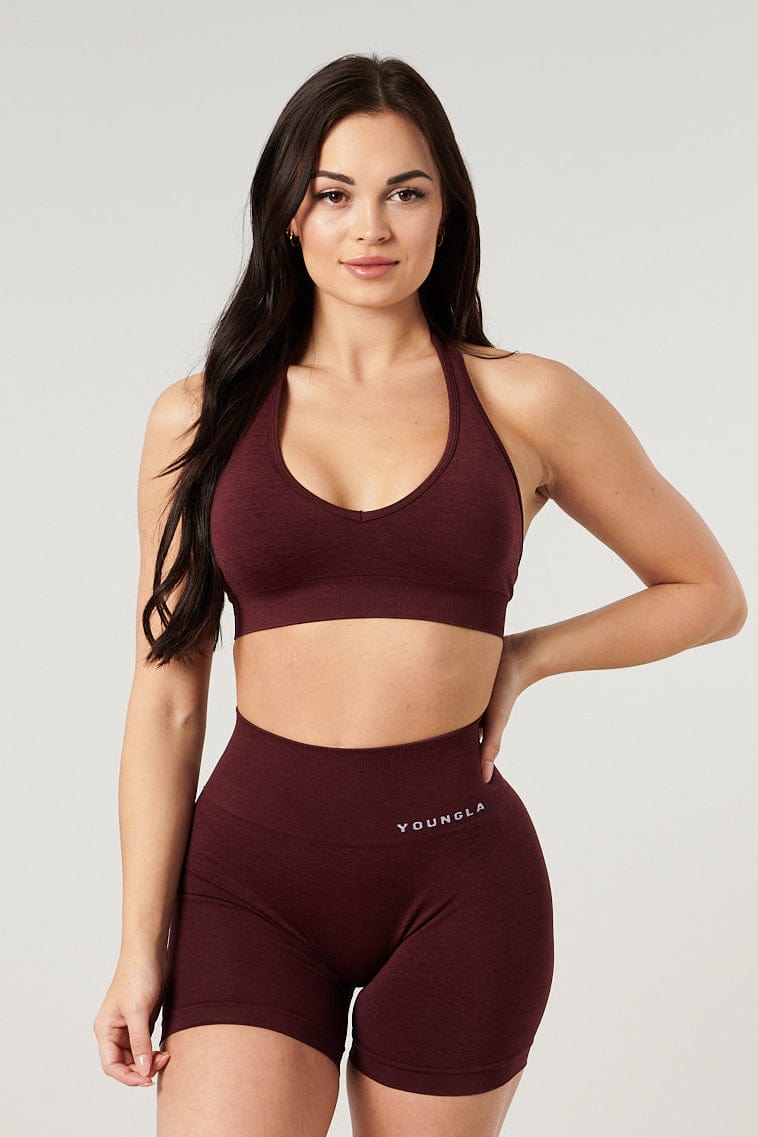 W328 - Core Seamless Halter sports bra