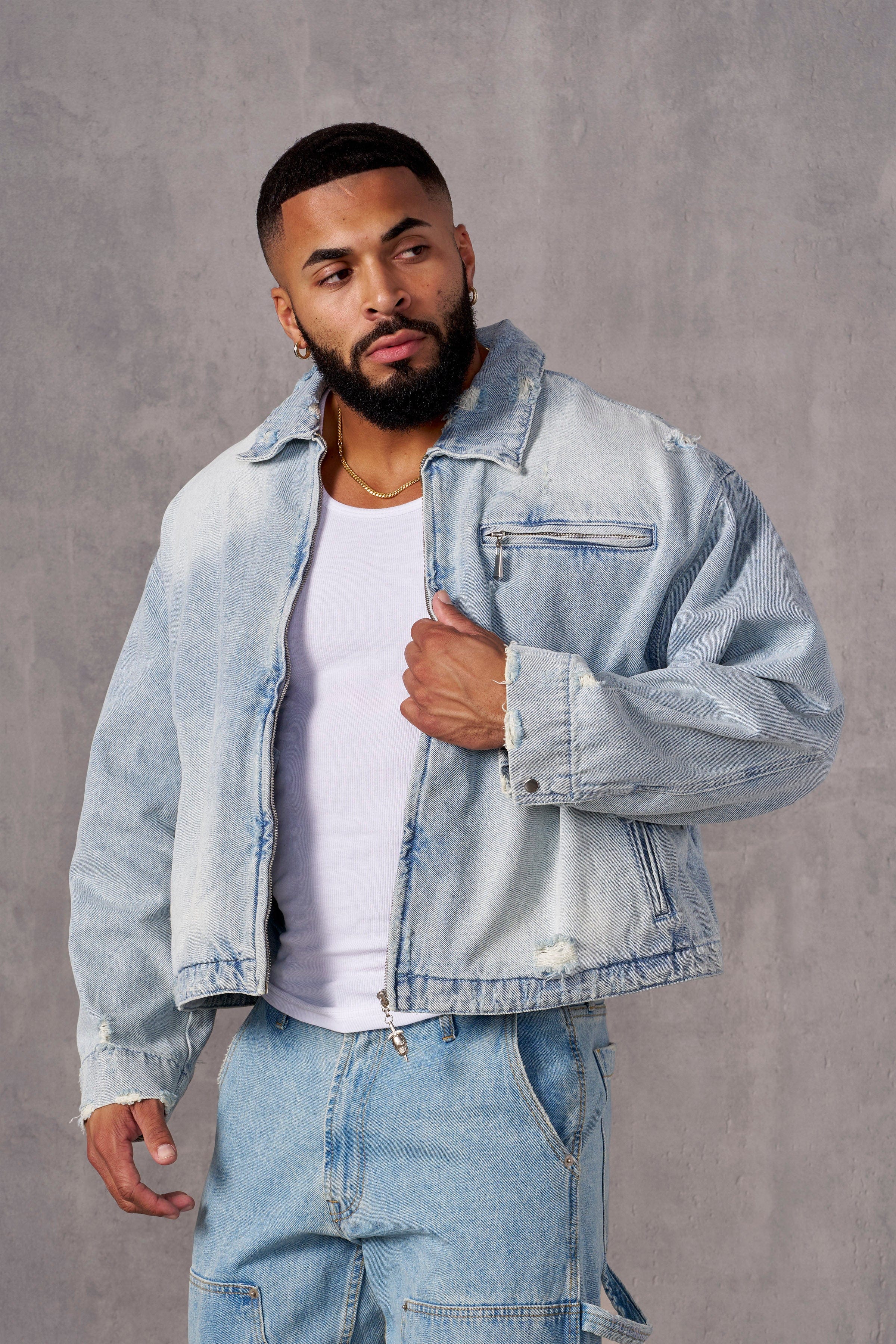 5042 - Swaggy Jean Jackets